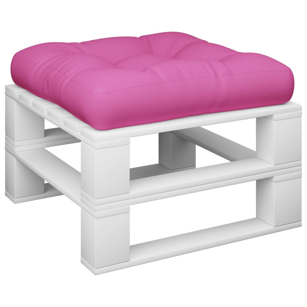 Pink Pallet Cushion 60x60x12 cm Fabric