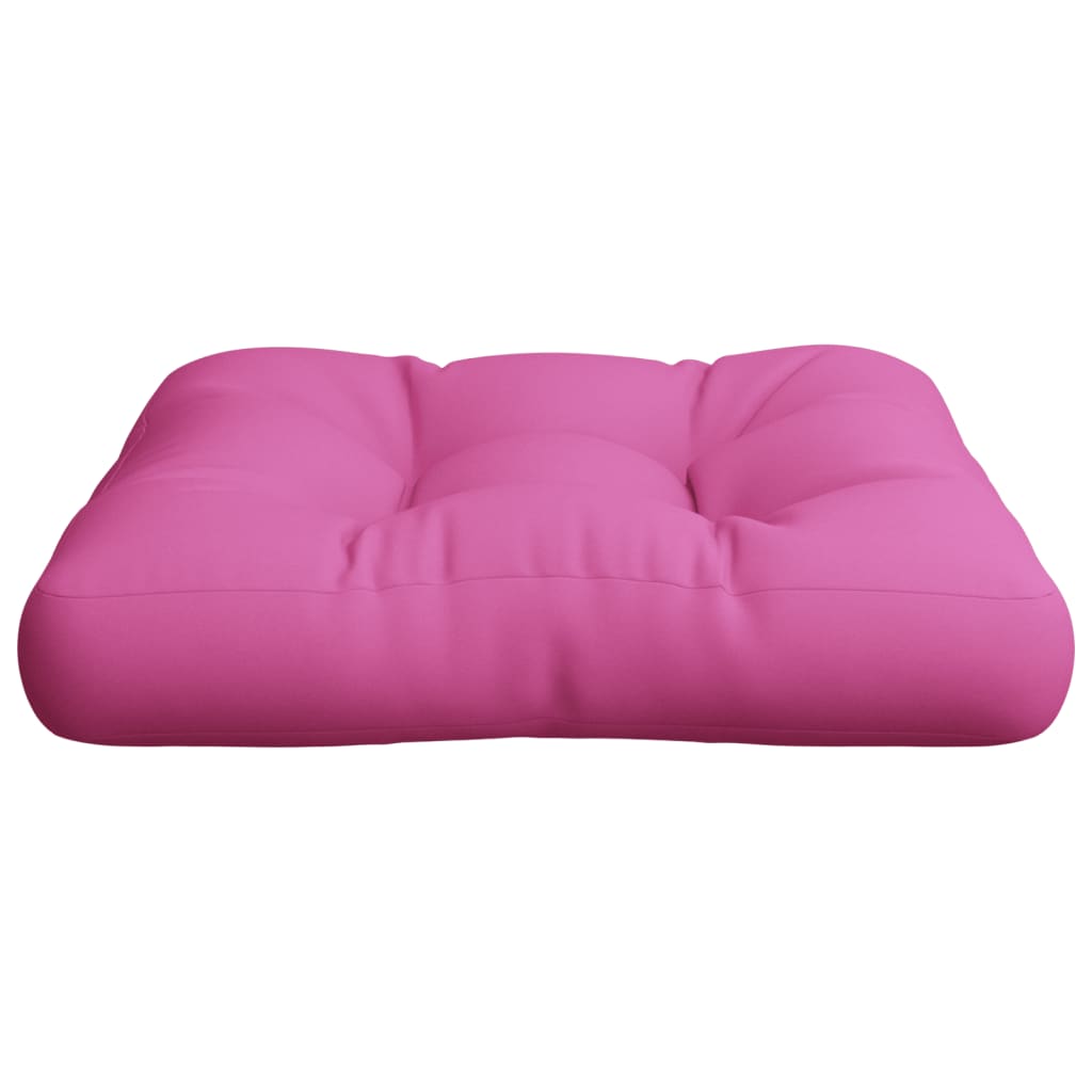 Pink Pallet Cushion 60x60x12 cm Fabric