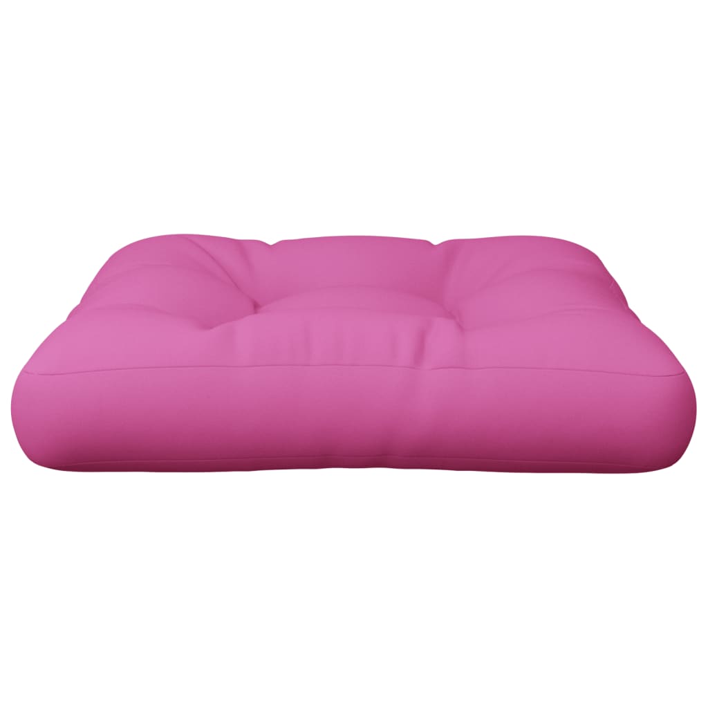 Pink Pallet Cushion 60x60x12 cm Fabric