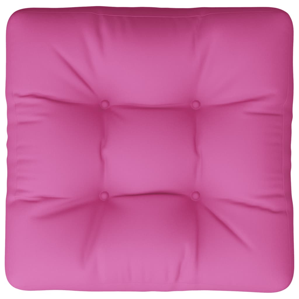 Pink Pallet Cushion 60x60x12 cm Fabric