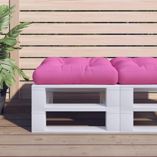Palettenkissen Rosa 60x60x12 cm Stoff
