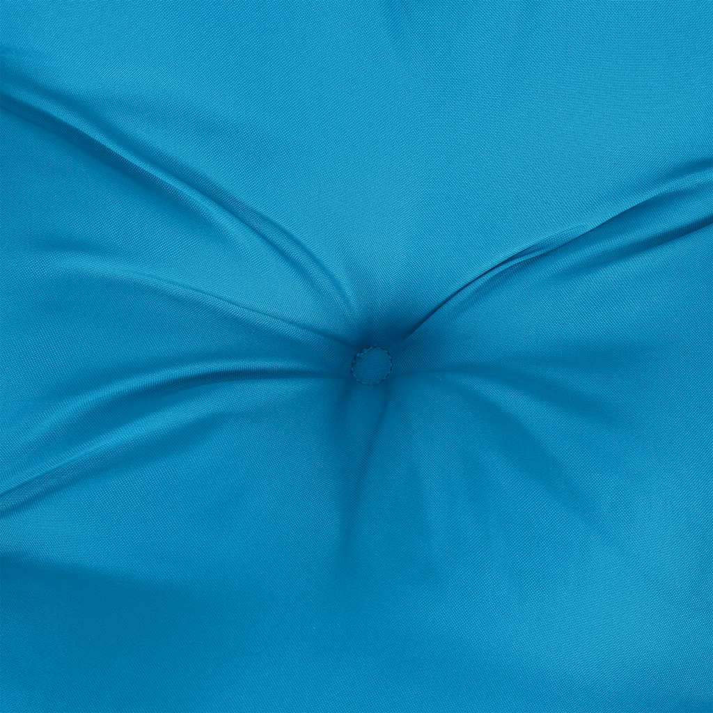 Palettenkissen Blau 70x70x12 cm Stoff
