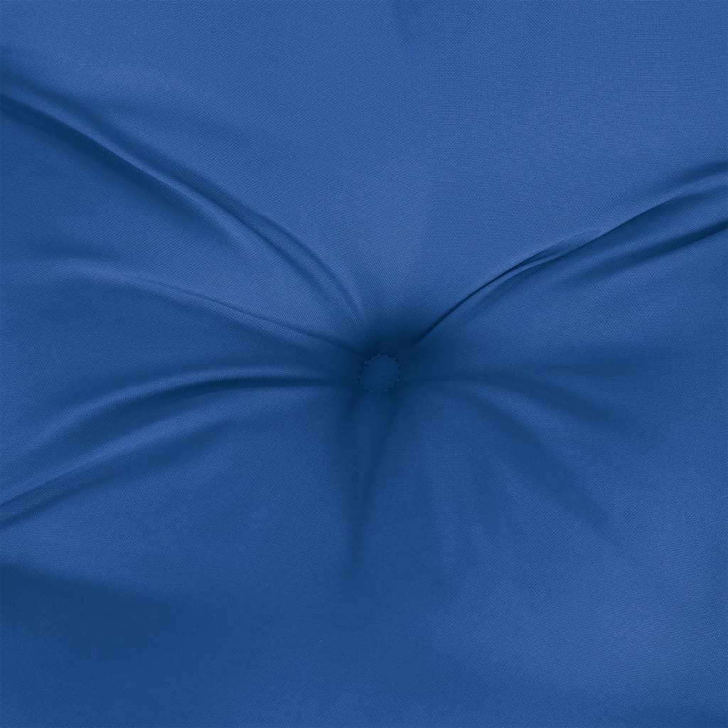 Palettenkissen Königsblau 70x70x12 cm Stoff