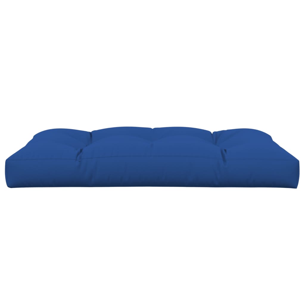 Pallet Cushion Royal Blue 120x80x12 cm Fabric