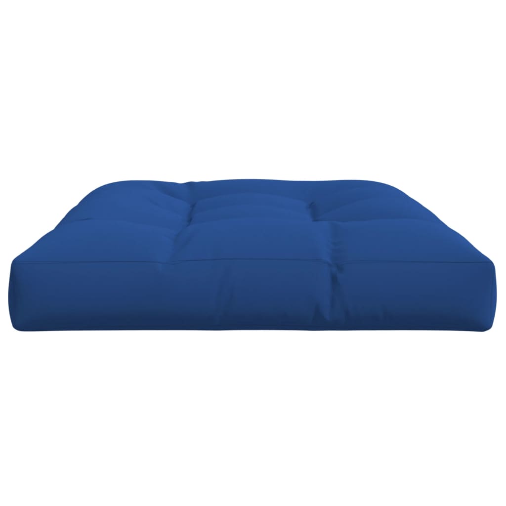 Pallet Cushion Royal Blue 120x80x12 cm Fabric