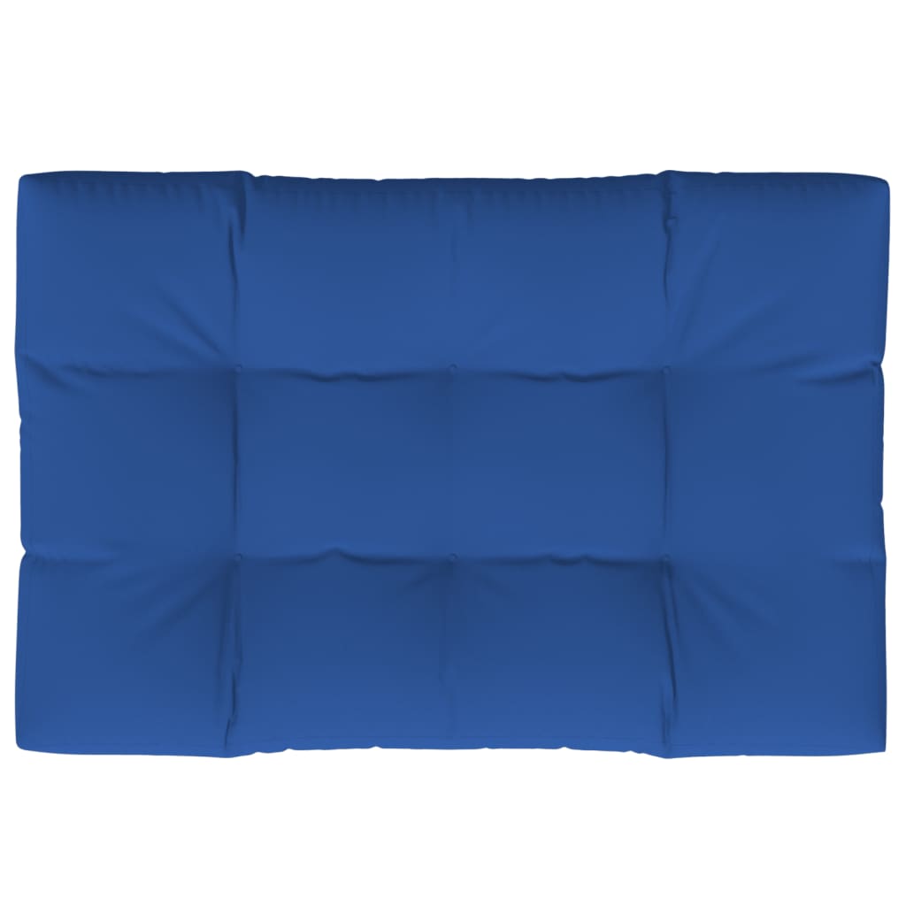 Pallet Cushion Royal Blue 120x80x12 cm Fabric