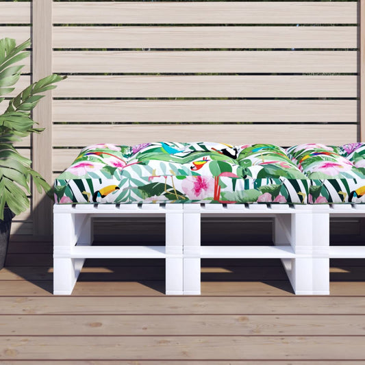 Pallet Cushion Multicolored 120x80x12 cm Fabric