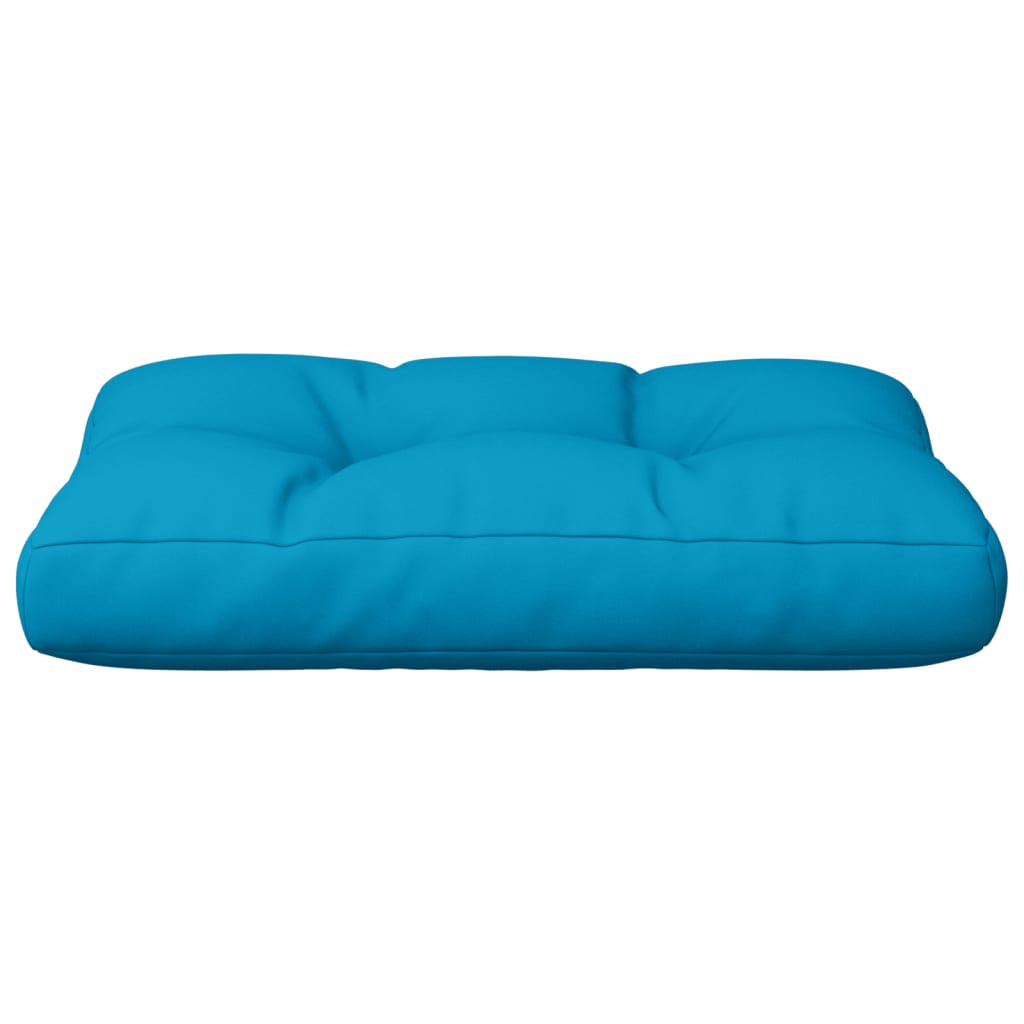 Pallet Cushion Light Blue 50x40x12 cm Fabric