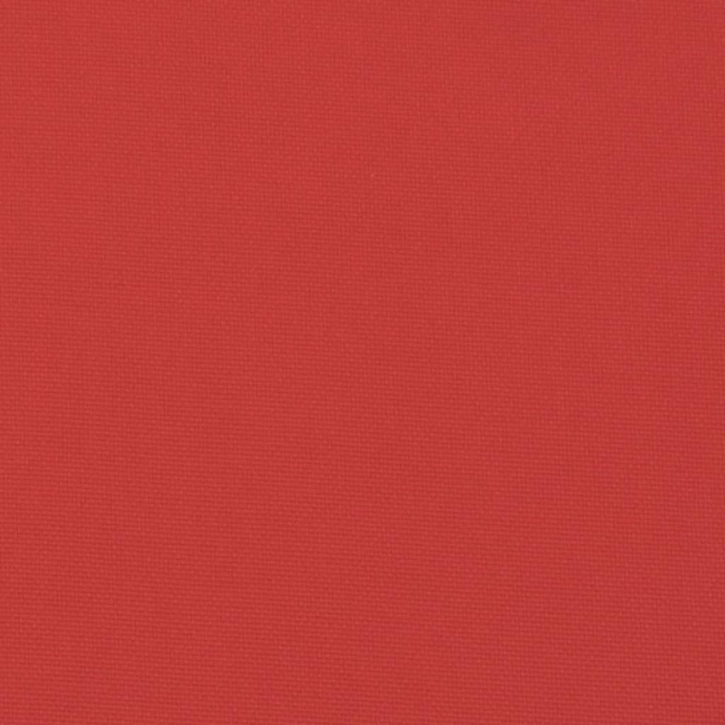 Pallet Cushion Red 50x40x12 cm Fabric