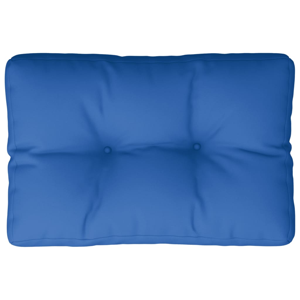 Pallet Cushion Royal Blue 50x40x12 cm Fabric