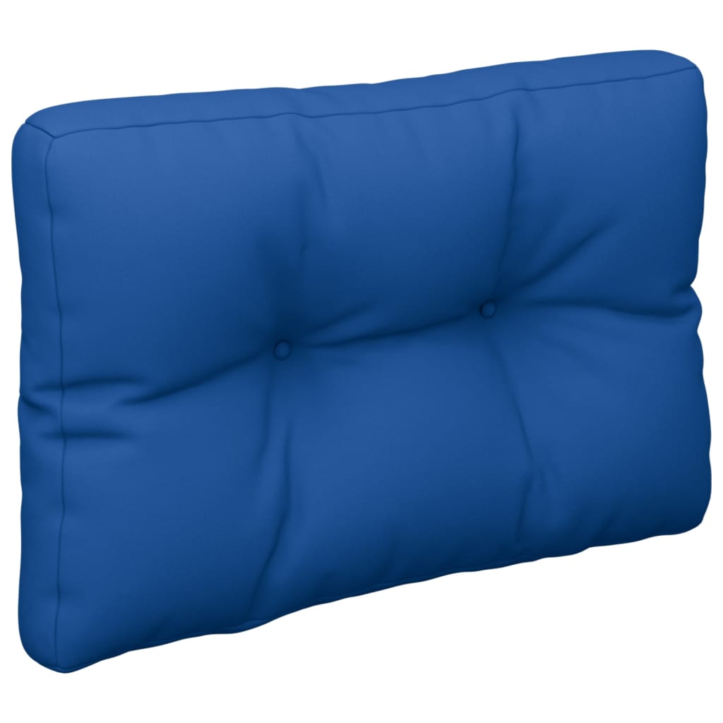 Pallet Cushion Royal Blue 50x40x12 cm Fabric