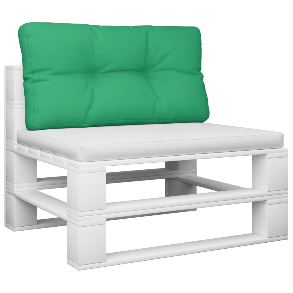 Green Pallet Cushion 80x40x12 cm Fabric
