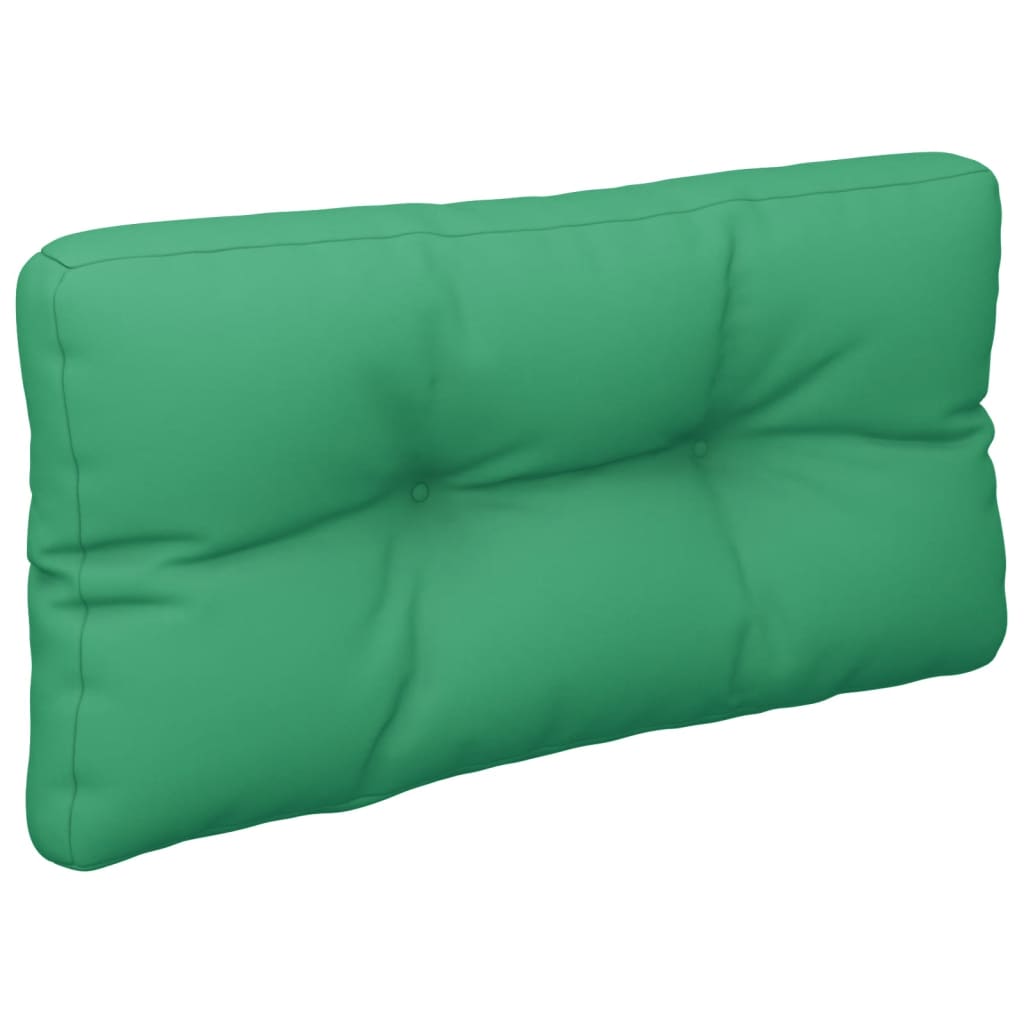 Green Pallet Cushion 80x40x12 cm Fabric