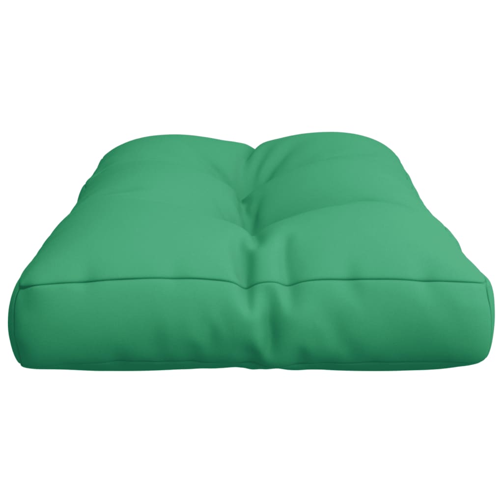 Green Pallet Cushion 80x40x12 cm Fabric