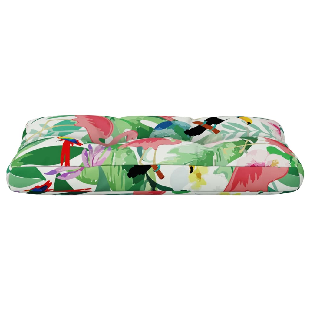 Coussin de palette multicolore 80x40x12 cm Tissu