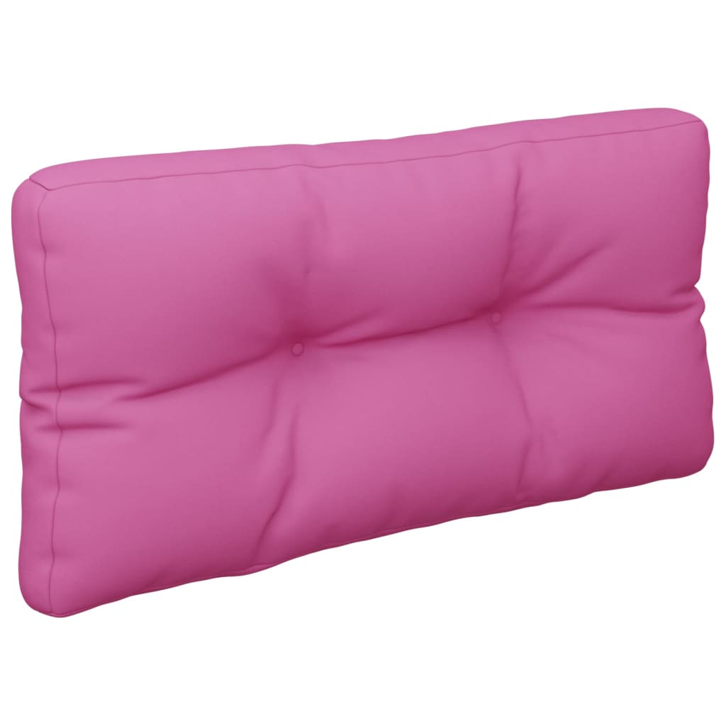 Coussin de palette rose 80x40x12 cm Tissu