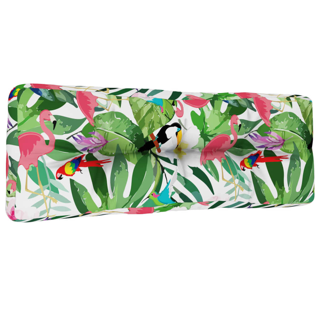 Pallet Cushion Multicolored 120x40x12 cm Fabric