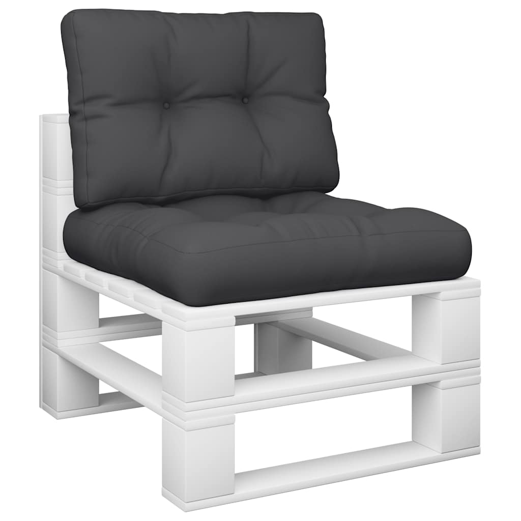 Pallet Cushion 2-pc. Black Fabric