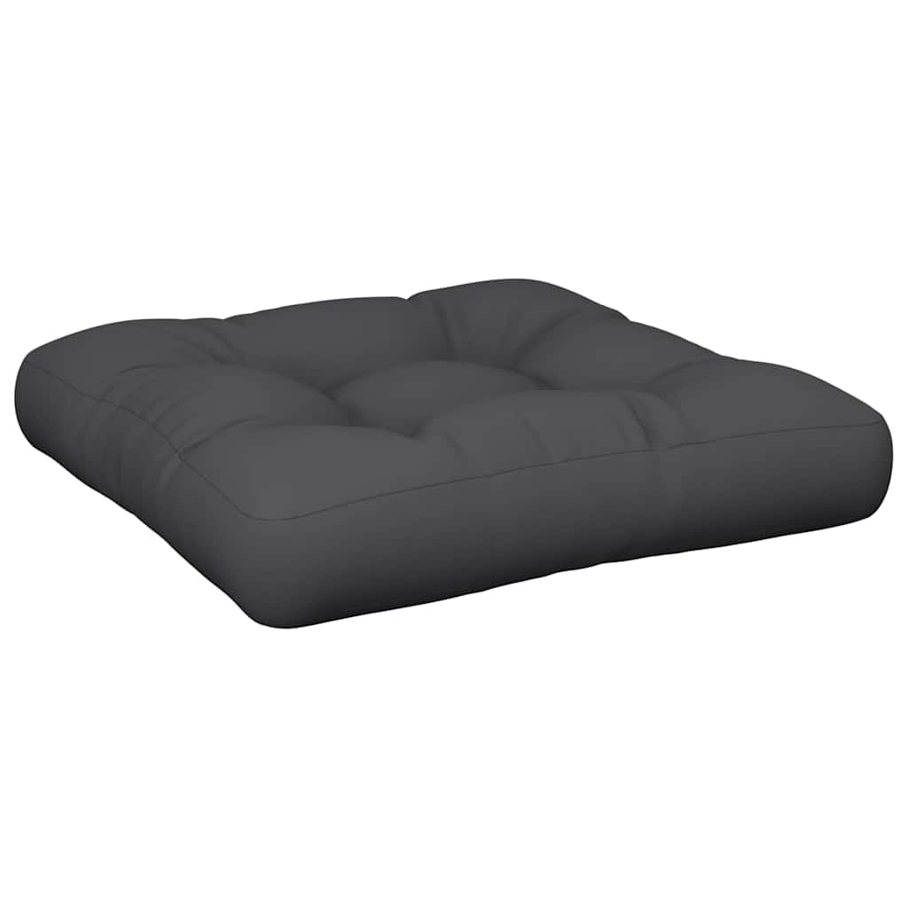 Pallet Cushion 2-pc. Black Fabric