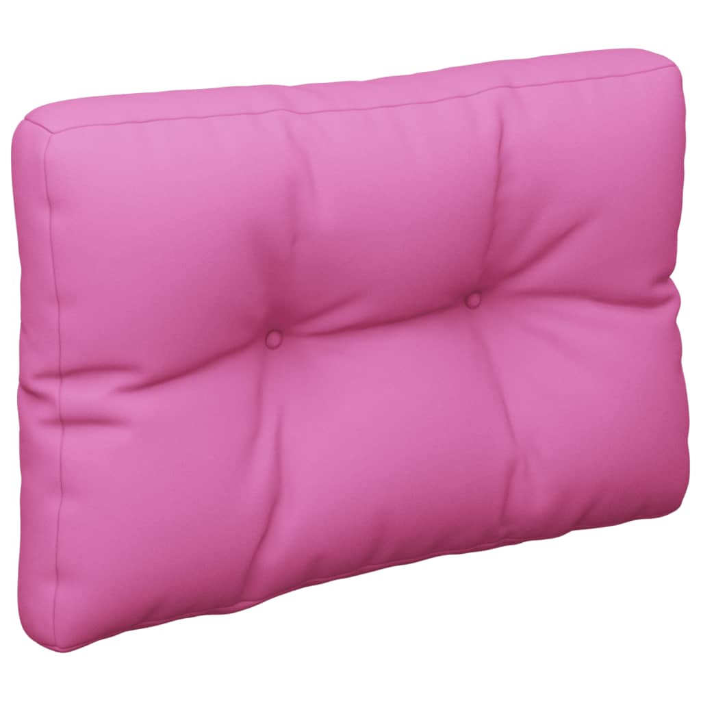 Coussin de palette 2 pièces Tissu rose