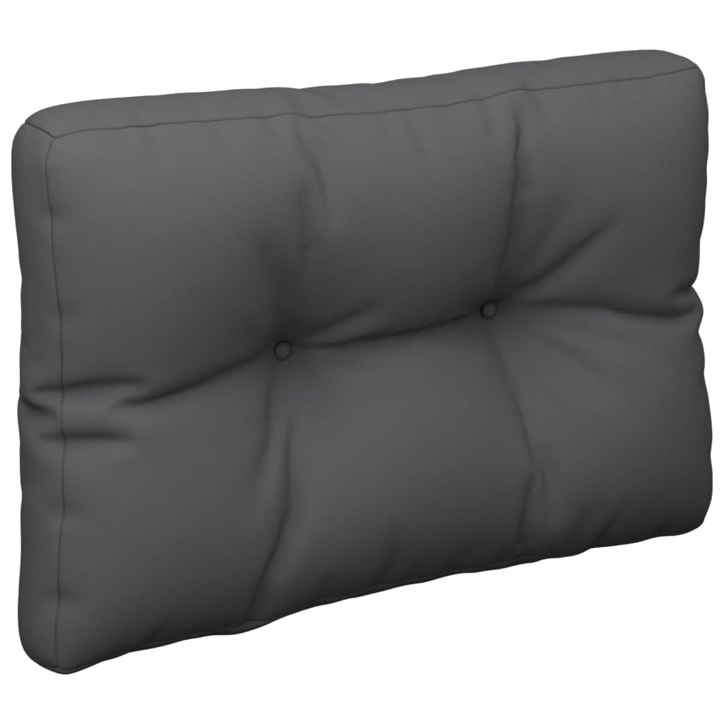 2-piece pallet cushion, anthracite fabric