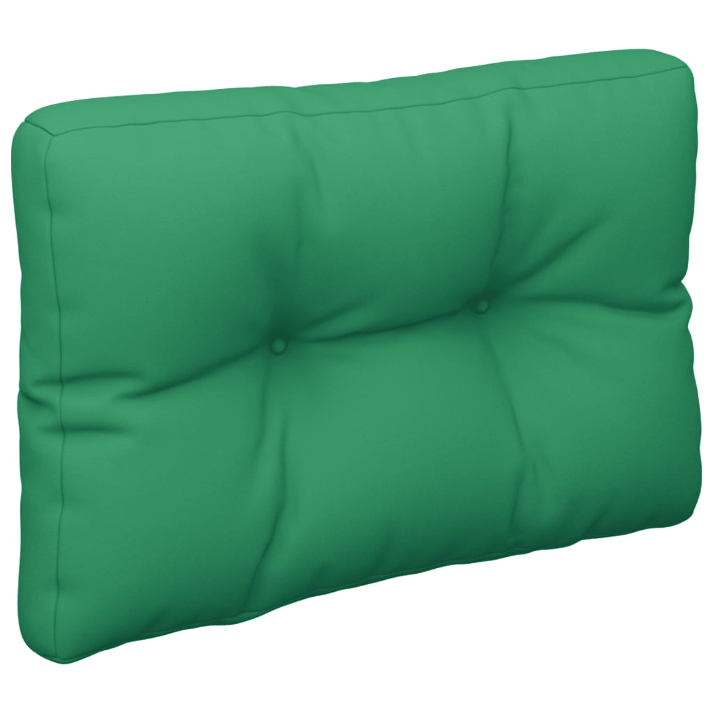 Pallet Cushion 2-piece Green Fabric