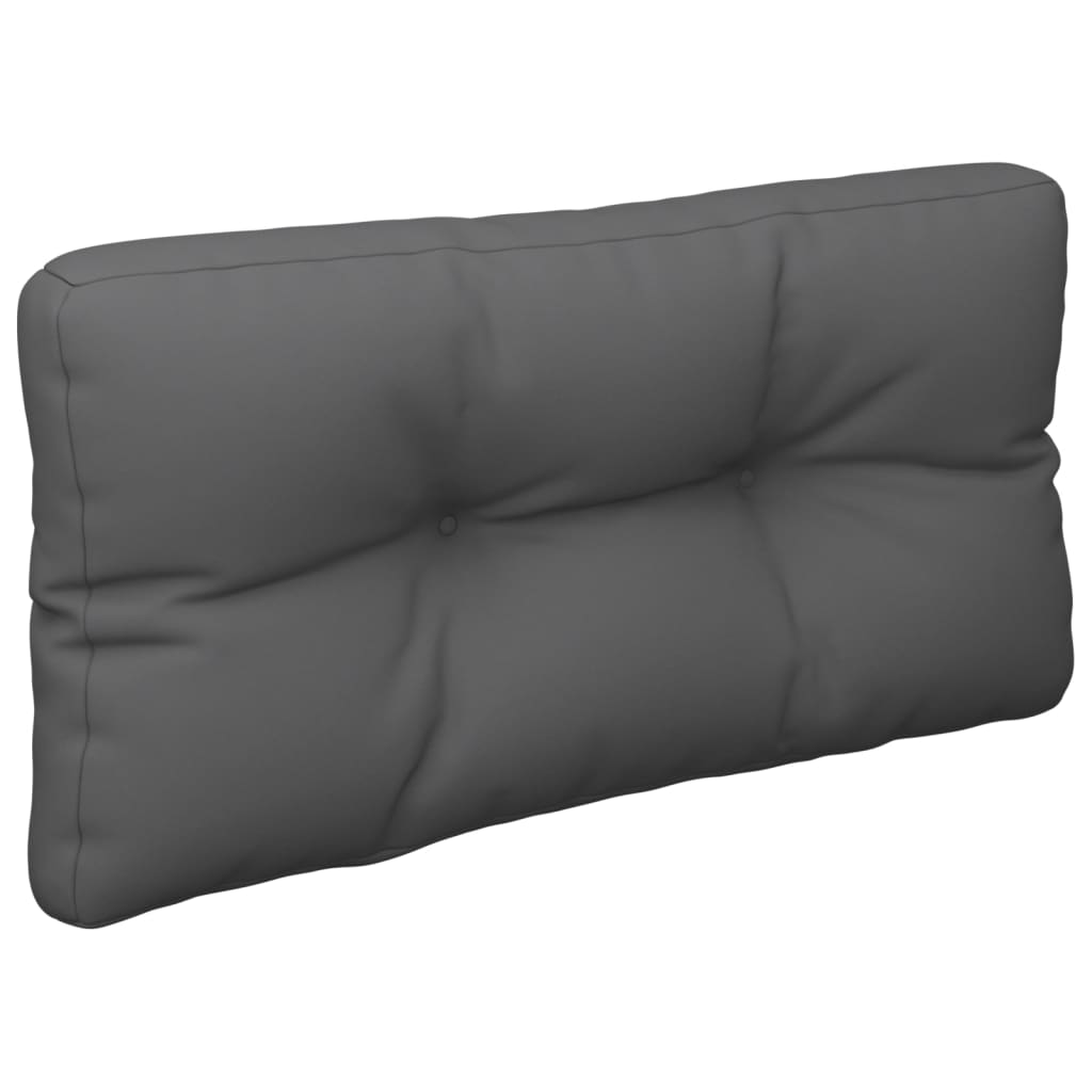 2-piece pallet cushion, anthracite fabric