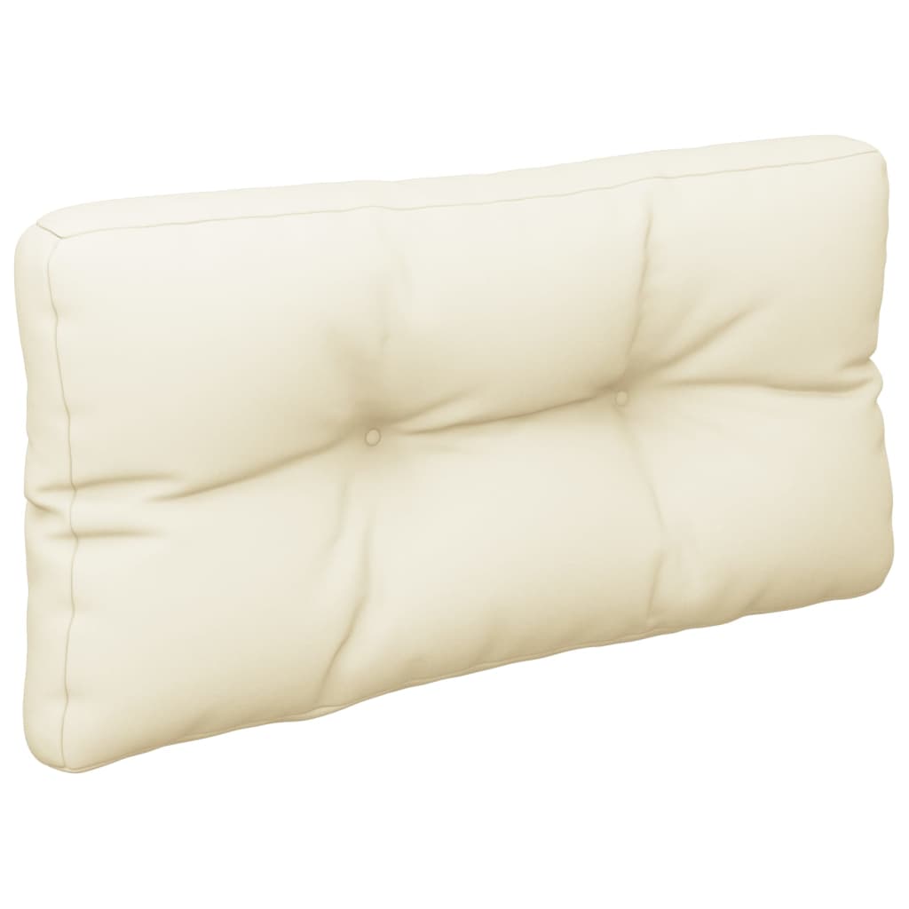 2-piece Pallet Cushion Set, Cream Fabric