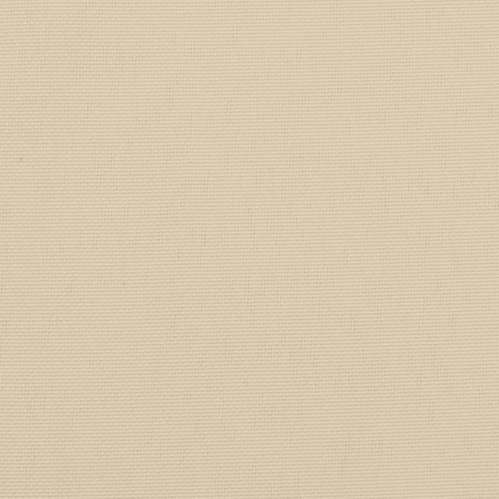 Coussin de palette 2 pièces Tissu beige