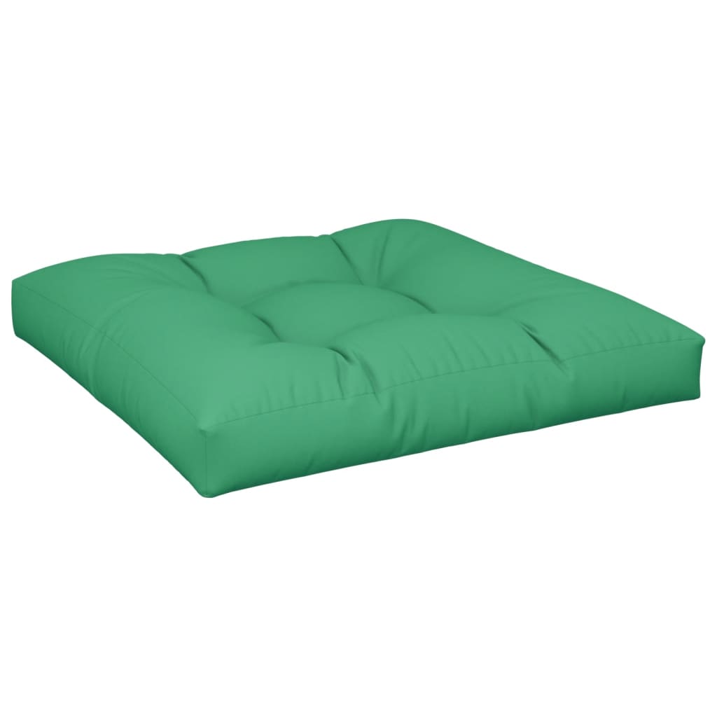 Pallet Cushion 2-piece Green Fabric