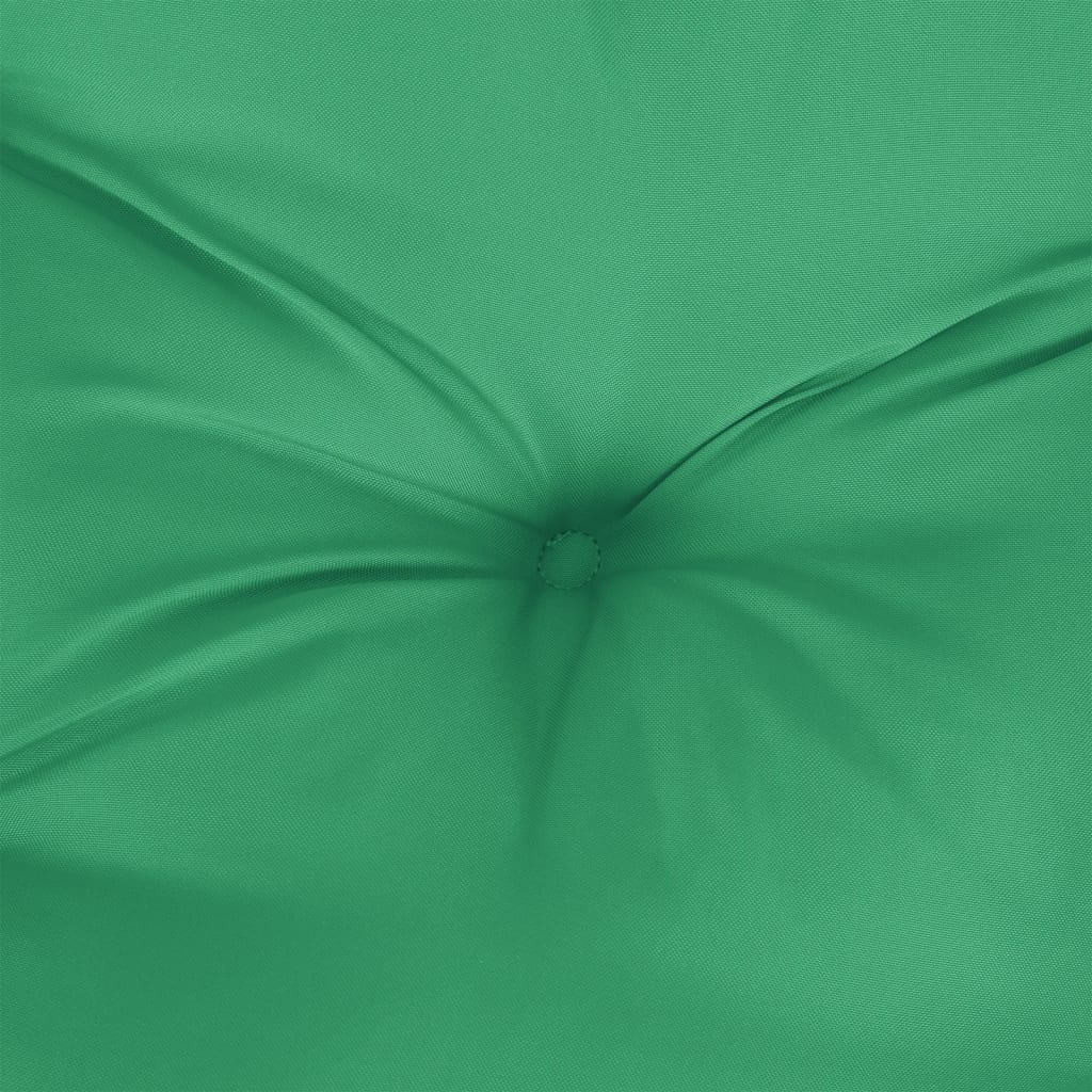 Pallet Cushion 2-piece Green Fabric