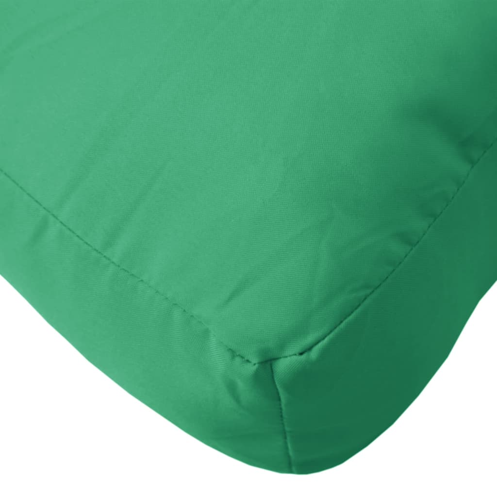 Pallet Cushion 2-piece Green Fabric