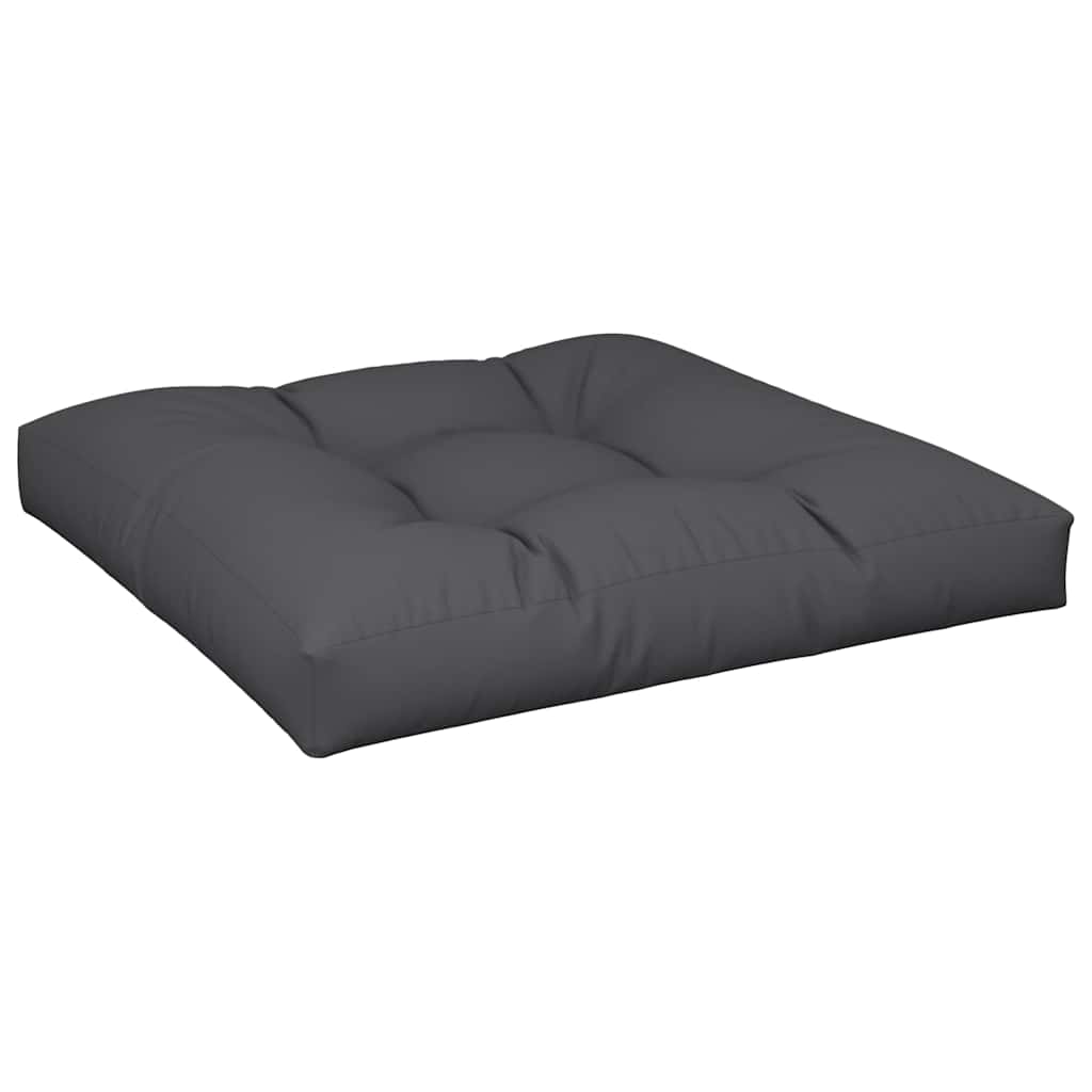 Coussin pour palette 2 pièces Tissu noir