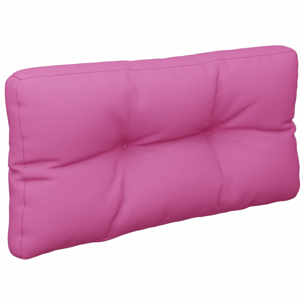 Coussin de palette 2 pièces Tissu rose