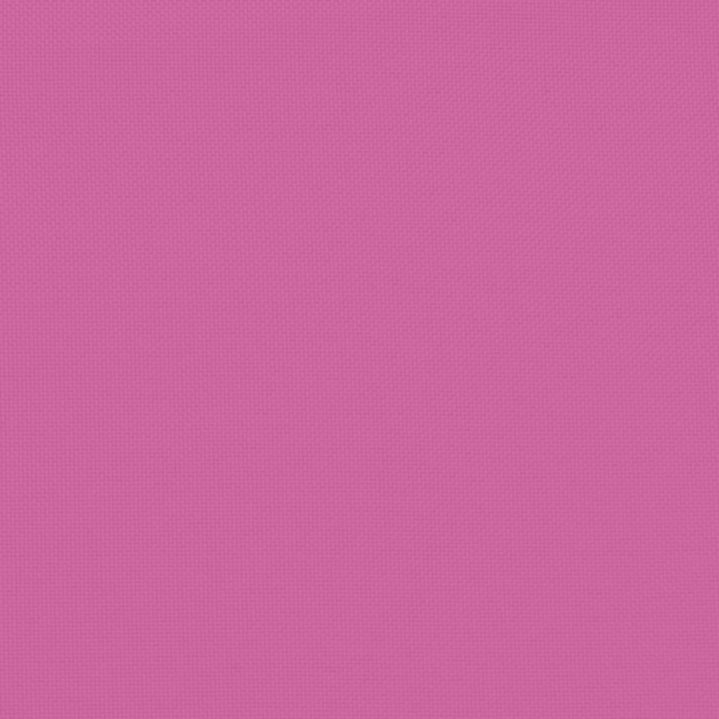 Coussin de palette 2 pièces Tissu rose