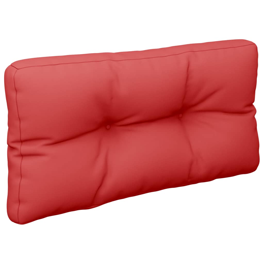 Pallet Cushion 2-pc. Red Fabric