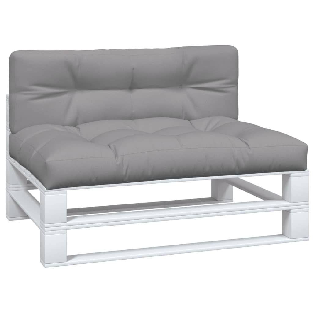 2-piece Pallet Cushion Set, Grey Fabric