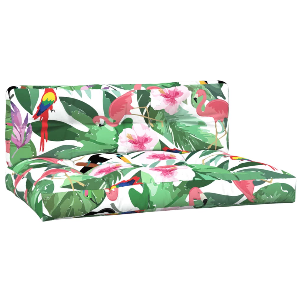 2-piece Pallet Cushion, Multicolor Fabric