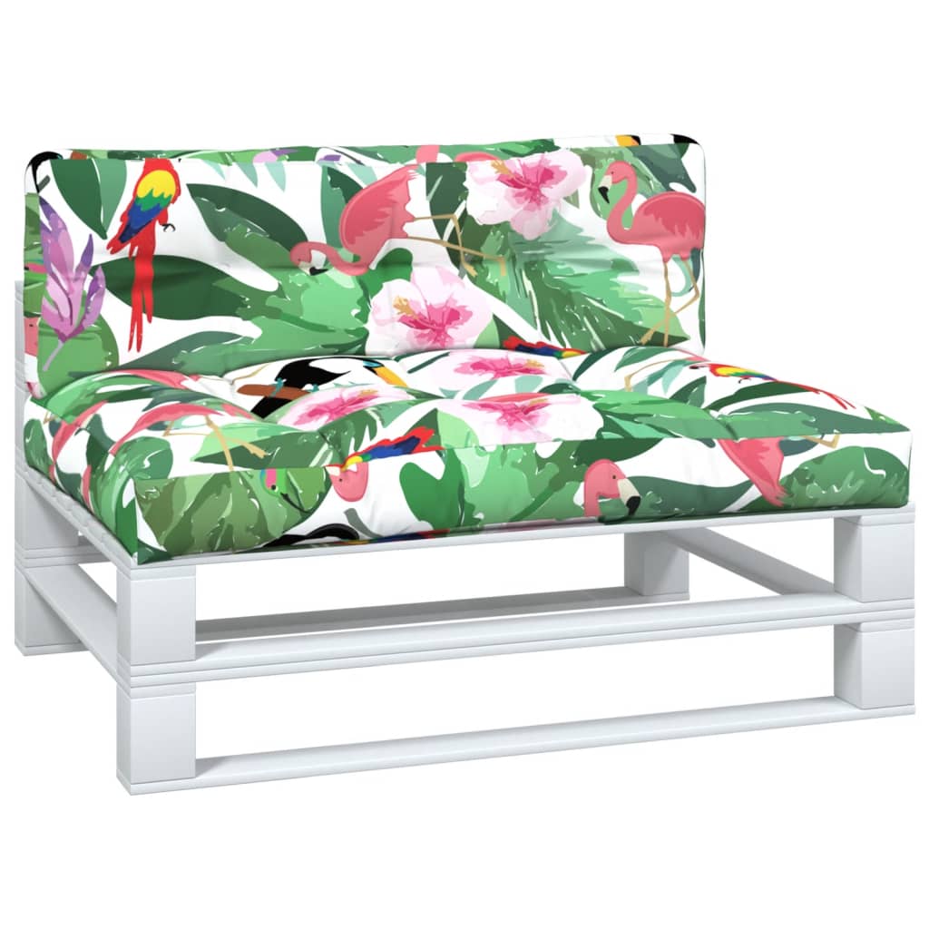 2-piece Pallet Cushion, Multicolor Fabric