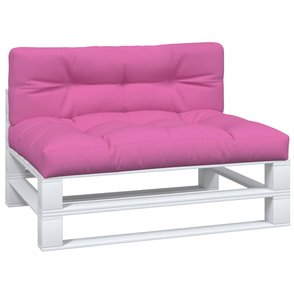 Pallet Cushion 2-piece Pink Fabric
