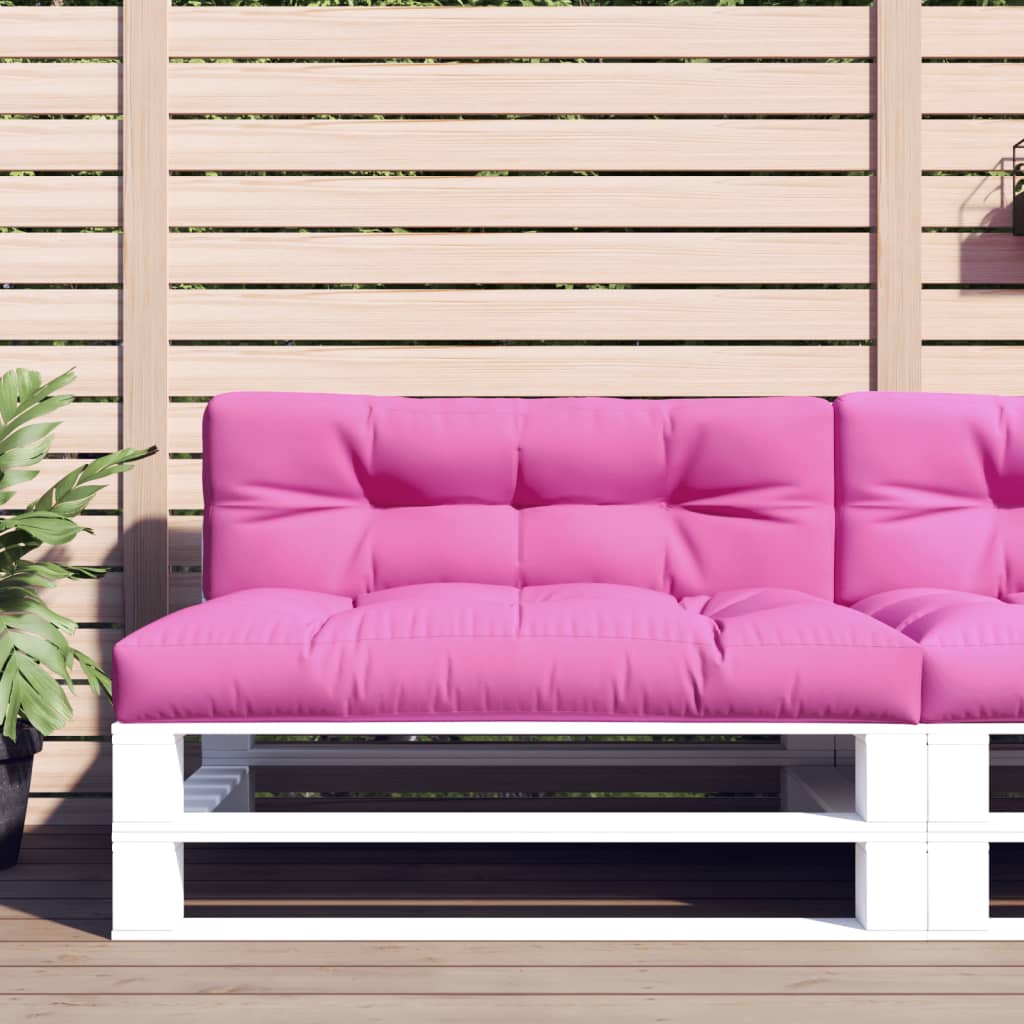 Pallet Cushion 2-piece Pink Fabric