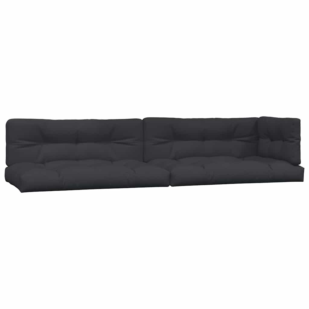 Coussins de palette 5 pièces Tissu noir