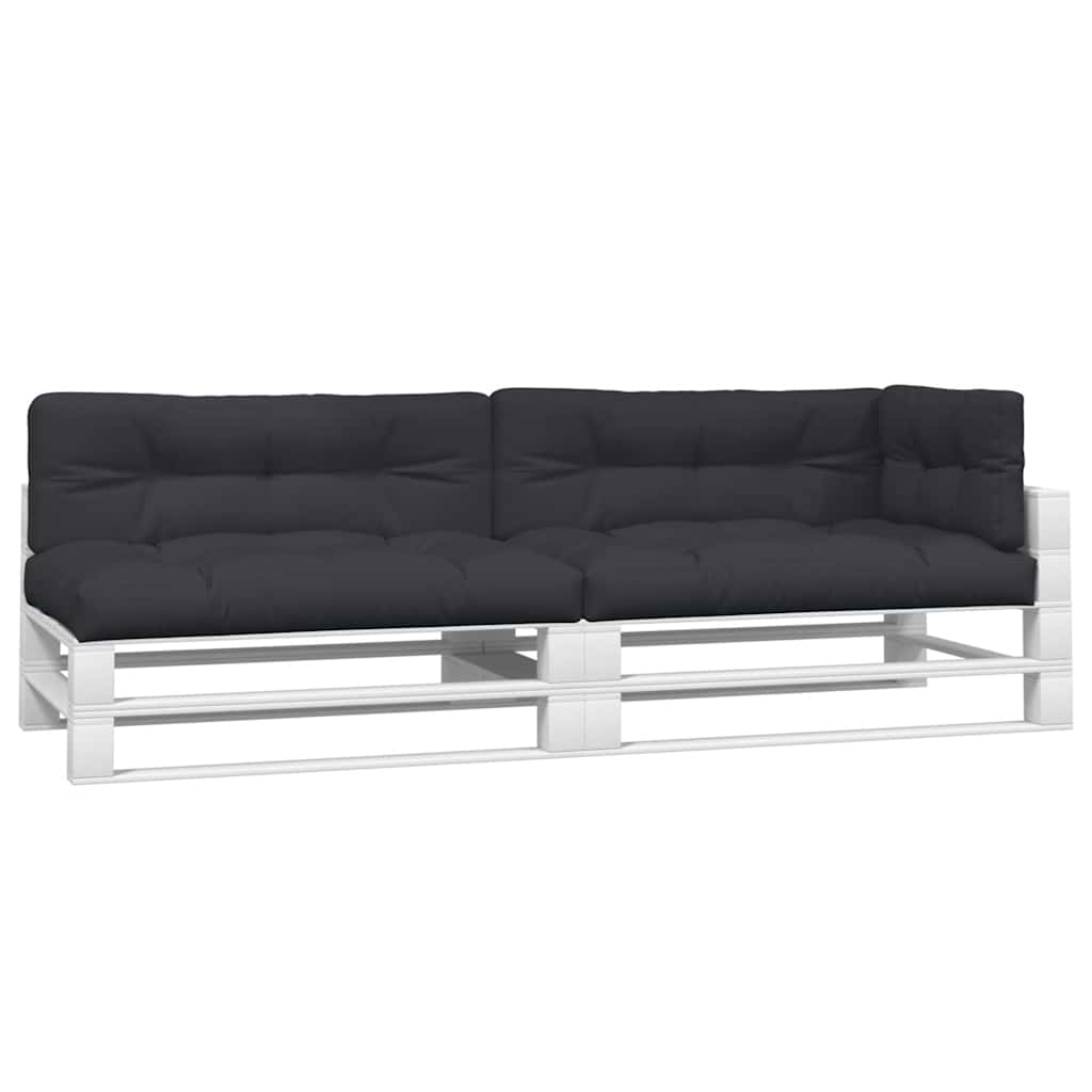 Coussins de palette 5 pièces Tissu noir