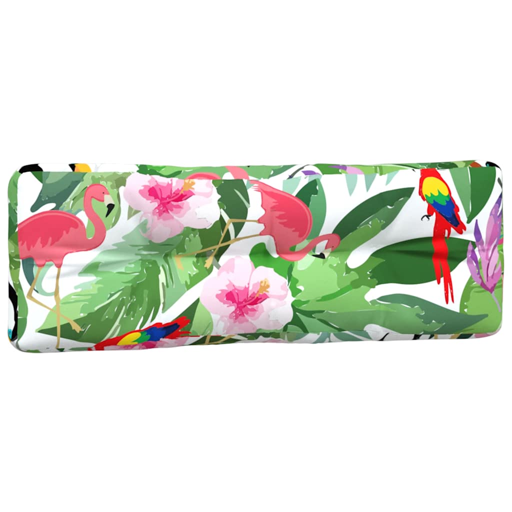 5-piece pallet cushion set, multicolored fabric