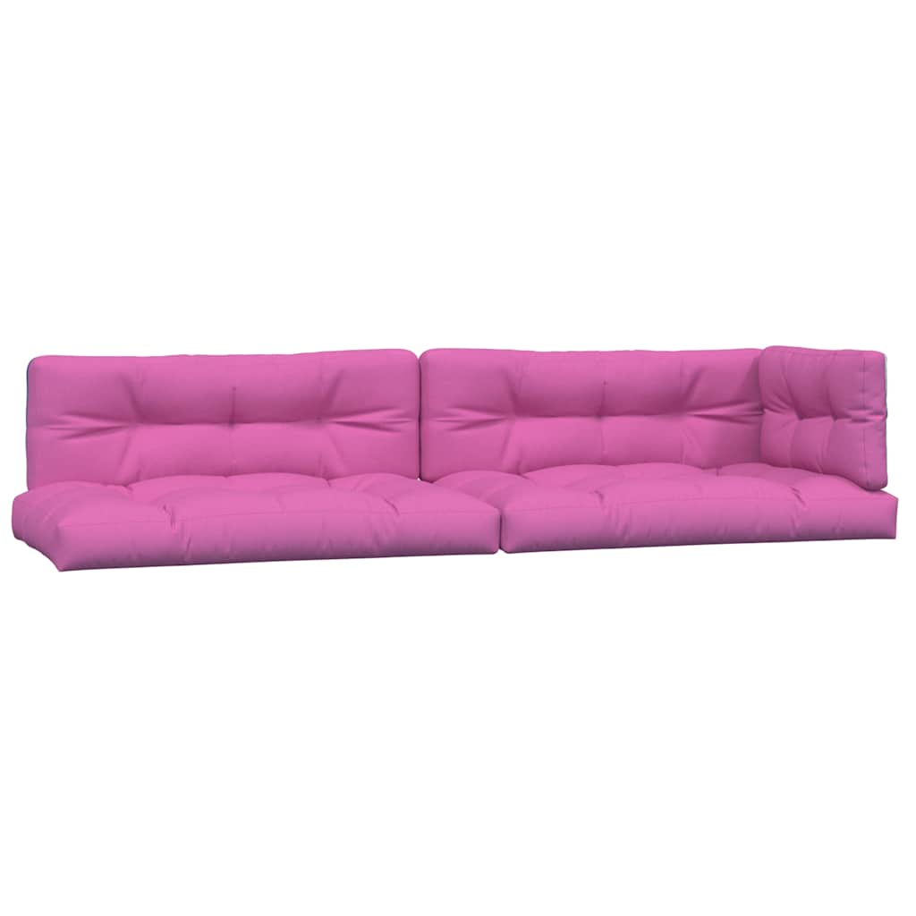 Pallet Cushion Set 5-pc. Pink Fabric