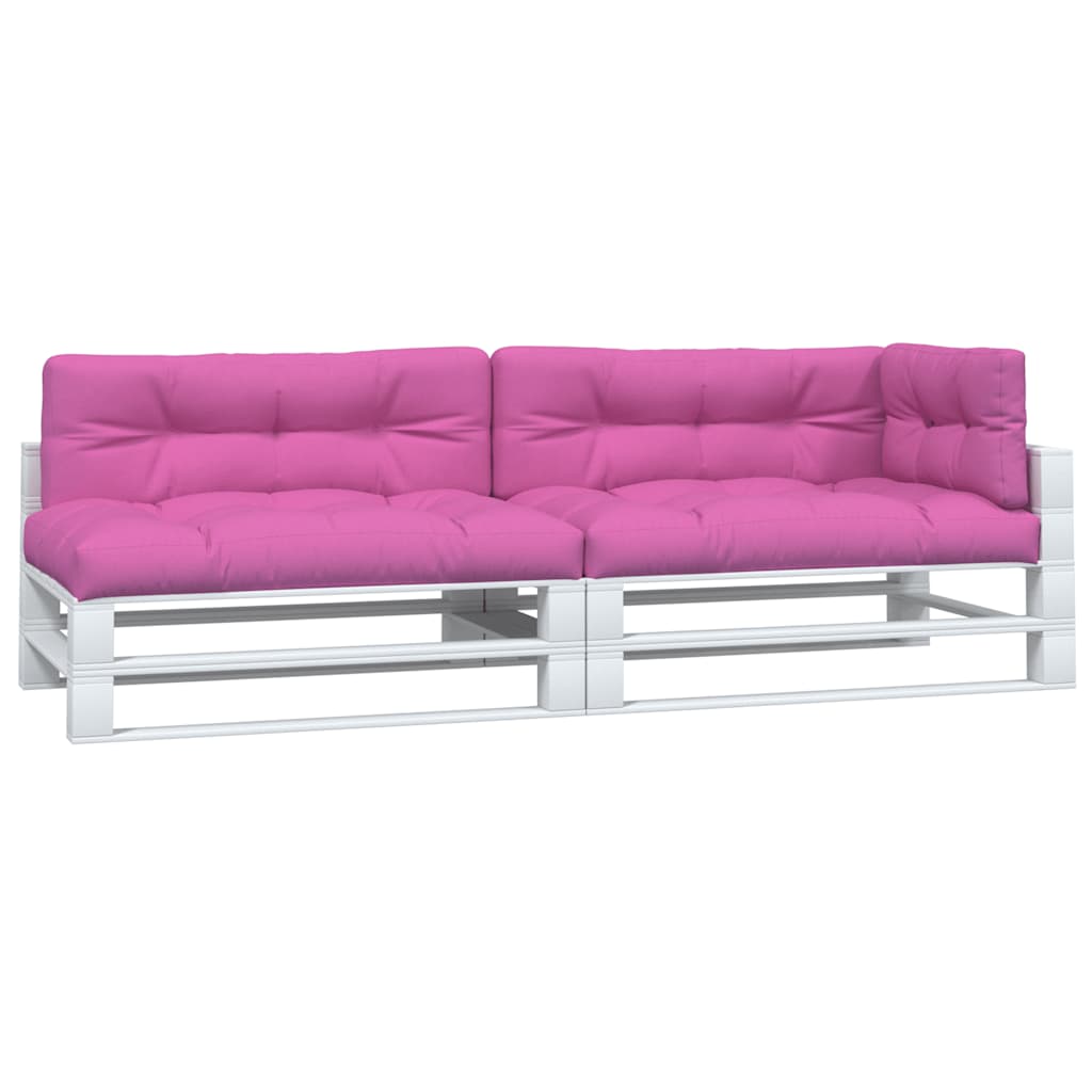 Pallet Cushion Set 5-pc. Pink Fabric