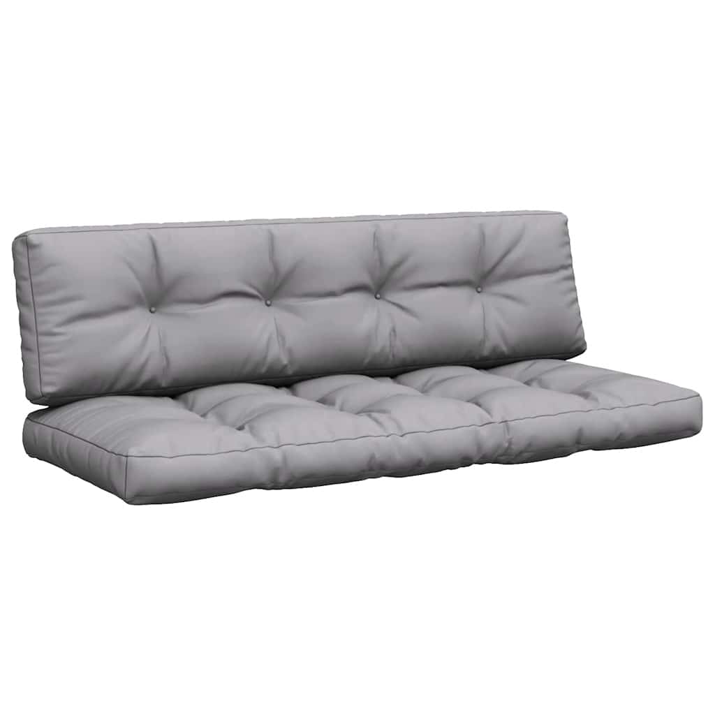 2-piece Pallet Cushion Set, Grey Fabric