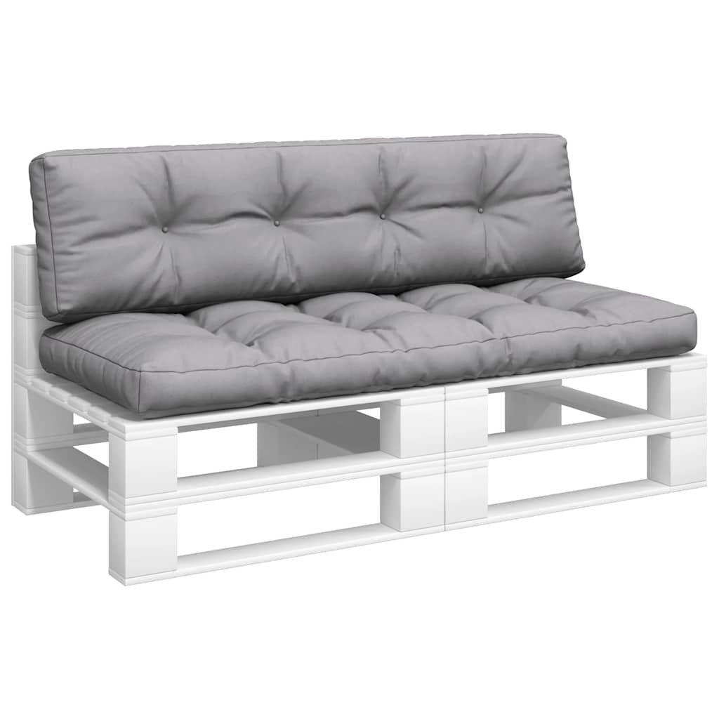 2-piece Pallet Cushion Set, Grey Fabric