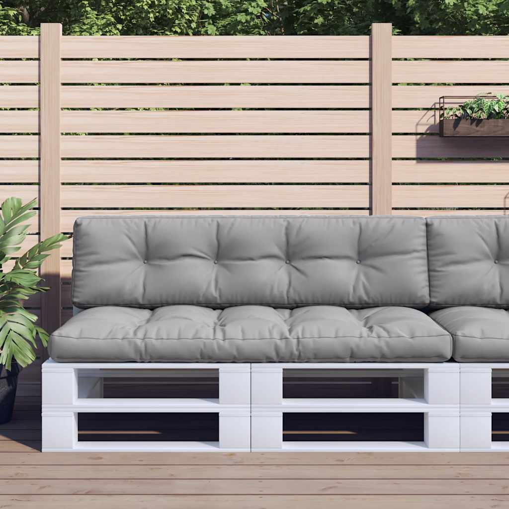 2-piece Pallet Cushion Set, Grey Fabric