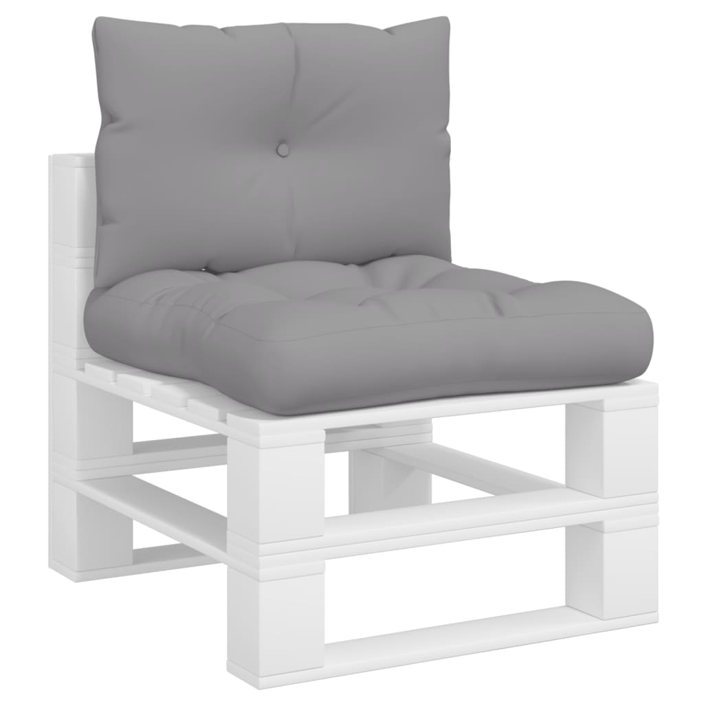 2-piece Pallet Cushion Set, Grey Fabric